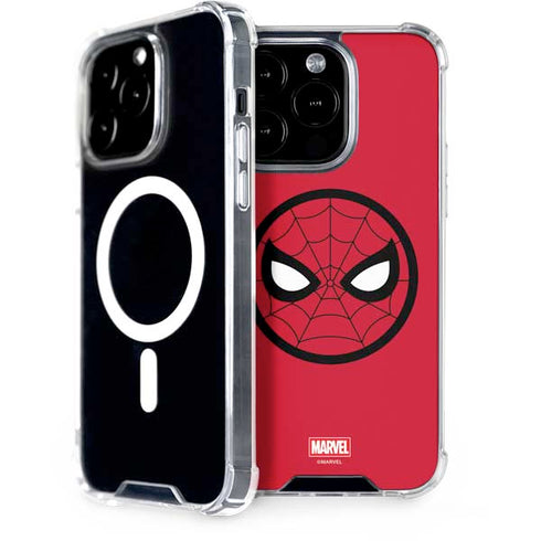 Marvel Spiderman Spiderman Emblem iPhone 15 Pro MagSafe Case